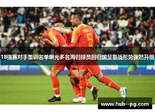 18强赛对手集训名单曝光多名海归球员回归国足备战形势骤然升级 18强赛对手集训名单曝光多名海归球员回归国足备战形势骤然升级