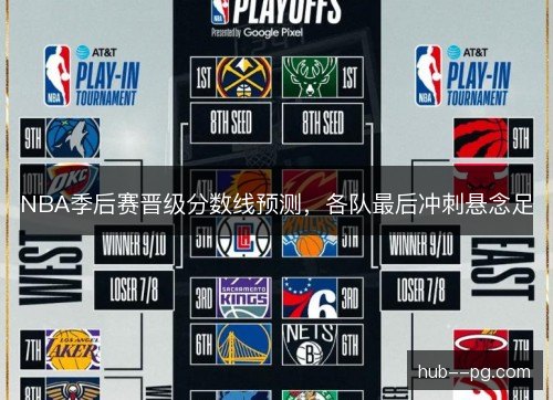NBA季后赛晋级分数线预测，各队最后冲刺悬念足